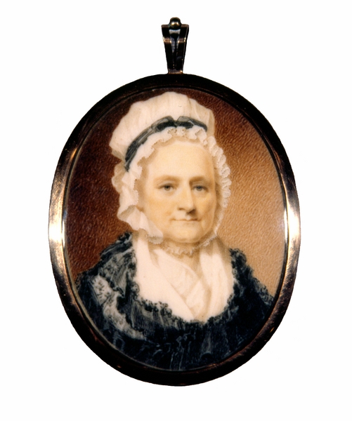 Miniature Portrait, <em>Martha Washington</em>, 1801