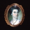 Miniature portrait, Martha Parke Custis, 1772, by Charles Willson Peale (watercolor on ivory, 1772)