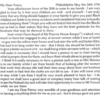 Letter, Martha Washington to Fanny Bassett Washington, May 24, 1795